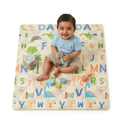 Foldable Play Mat | 3 Fold with zip slider bag