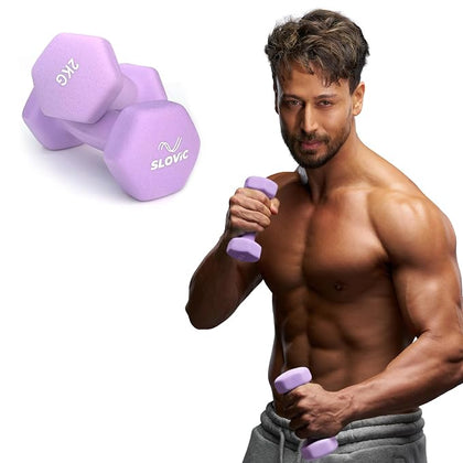 2 kg Neoprene Dumbbell Set (Pair)