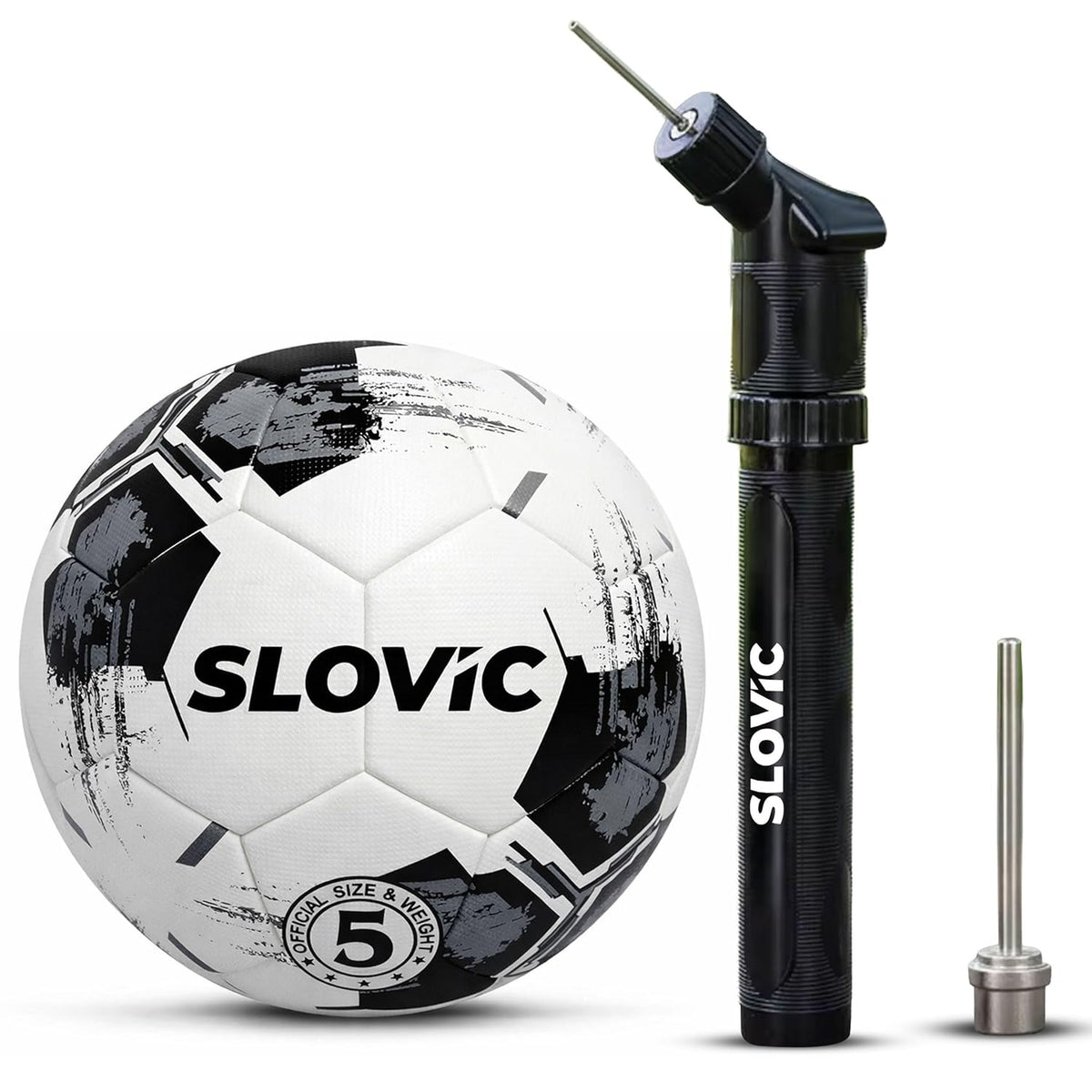 Professional Football with Air Pump [Size-5]