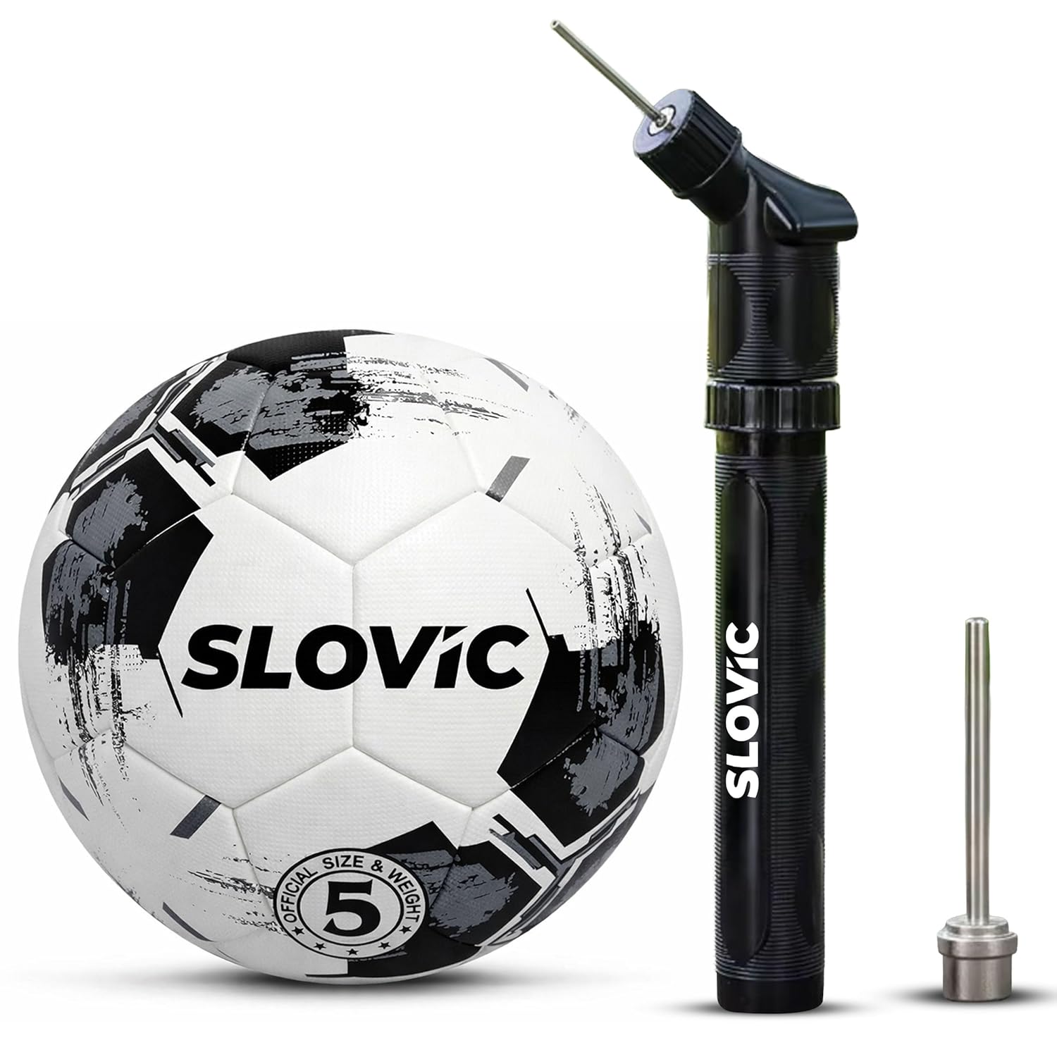 Professional Football with Air Pump [Size-5]