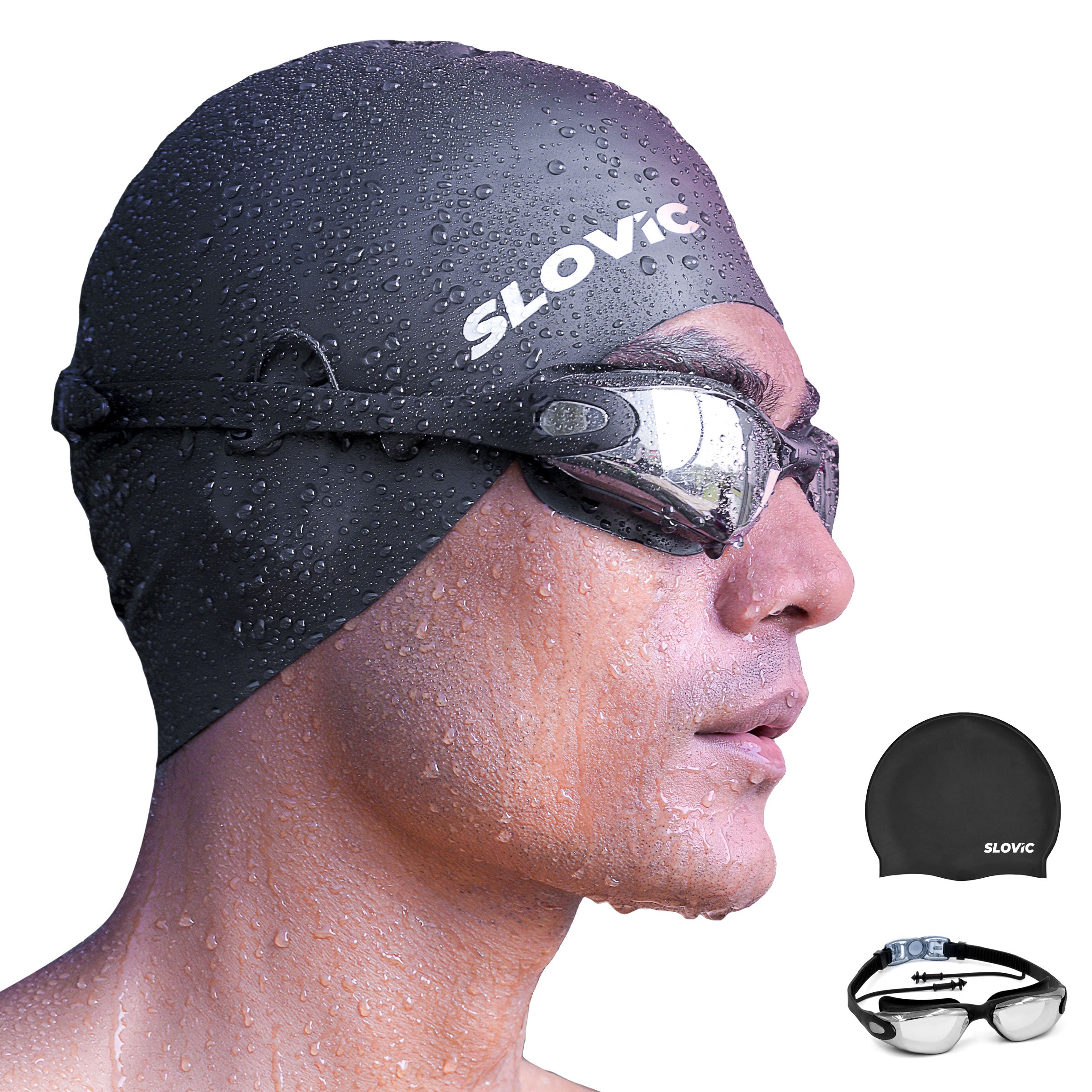 swimming cap and goggles Buy Slovic Combo Online speed racing Ride On Toys & Accessories Ostereier: So lange sind Color:Frame Black