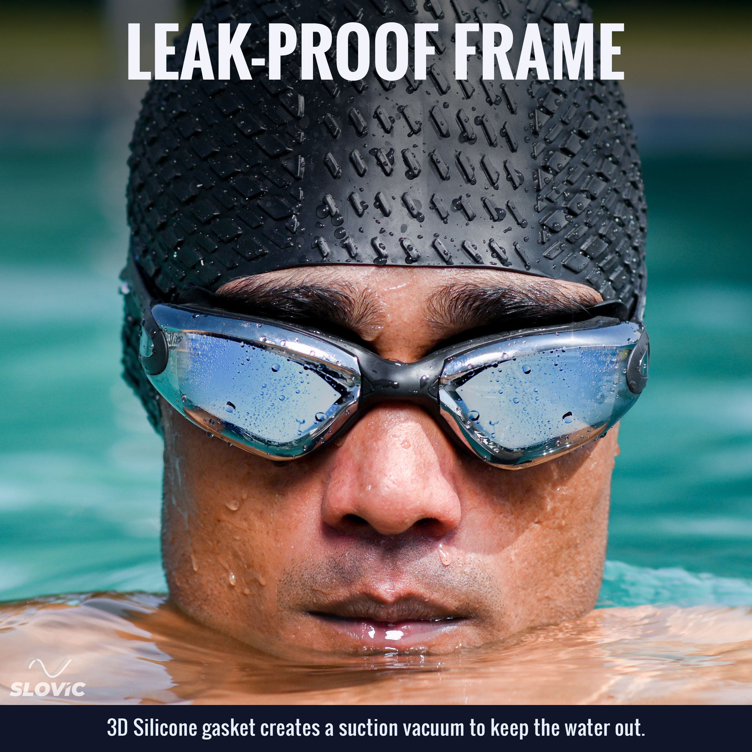 Swimming Goggles | Swimming Goggles – Anti‑Fog, UV Protection, Universal Fit, Shatter‑Proof (Adult, Unisex, Black)Adult | Unisex | Black
