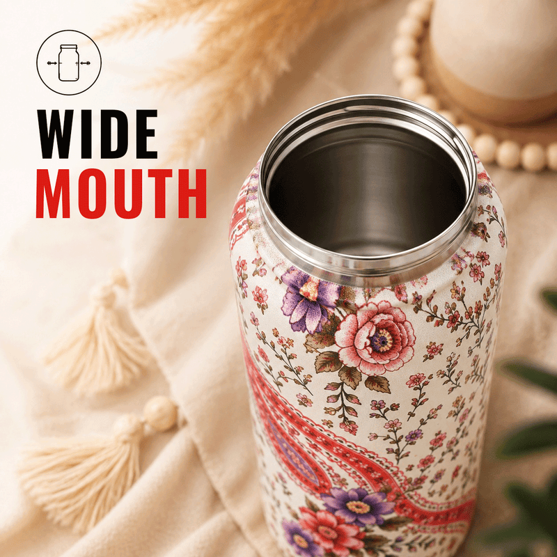 Slovic Insulated Boho Bloom -UV Print-| 1L