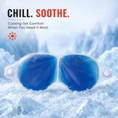 Reusable Gel Eye Mask | Pack of 2 | Hot & Cold Therapy