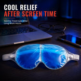 Reusable Gel Eye Mask | Pack of 2 | Hot & Cold Therapy