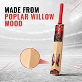 Full Size Wooden Cricket Bat -Size 8