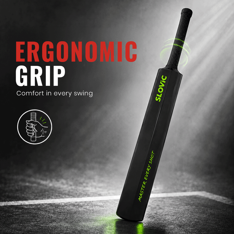 Cricket Bat - 90 x 10.5 CM - Lightweight Fiber Bat for Cricket kit