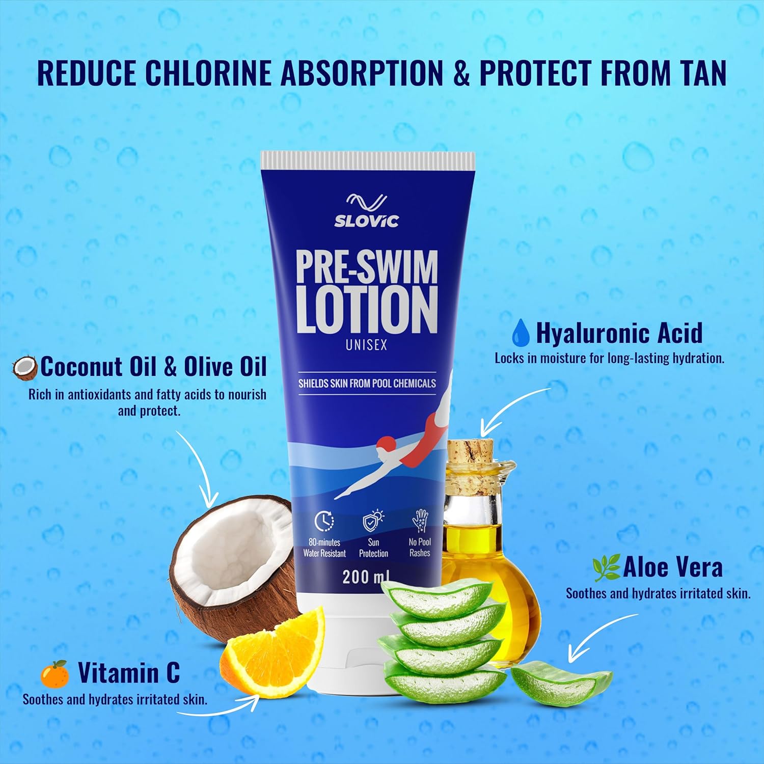 Pre Swim Lotion for Kids- 200ml