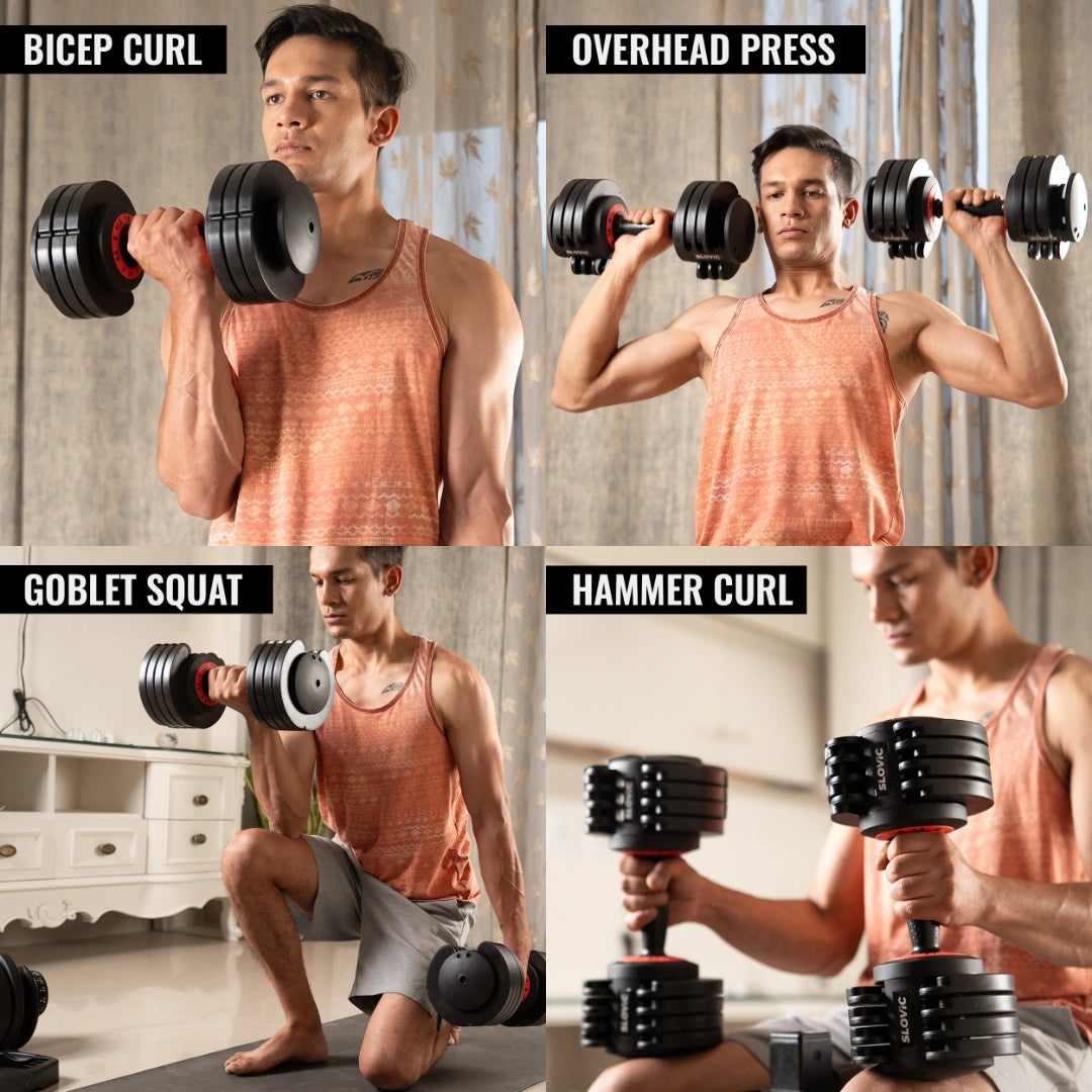 Single Adjustable Dumbbell- 11.5kg