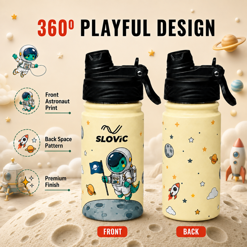 Insulated Astronaut Water Bottle  450ml