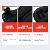Ankle Weights 1 KG [0.5 KG x 2] - Black