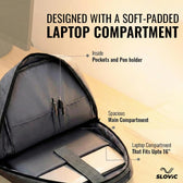 Grey Laptop Bag - 25 LTR