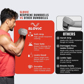 2.5 kg Neoprene Dumbbell Set (Pair)