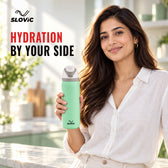 Insulated Zeno Bottle Water Bottle 950 ML - Stainless Steel Bottle - 24 Hrs Cold & 12 Hrs Hot