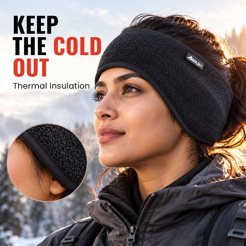 Winter Ear Muff - Winter Accessories - Black