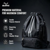 Drawstring Gym Bag 22L with Shoe Compartment