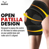 Pain Relief Knee Support - Black