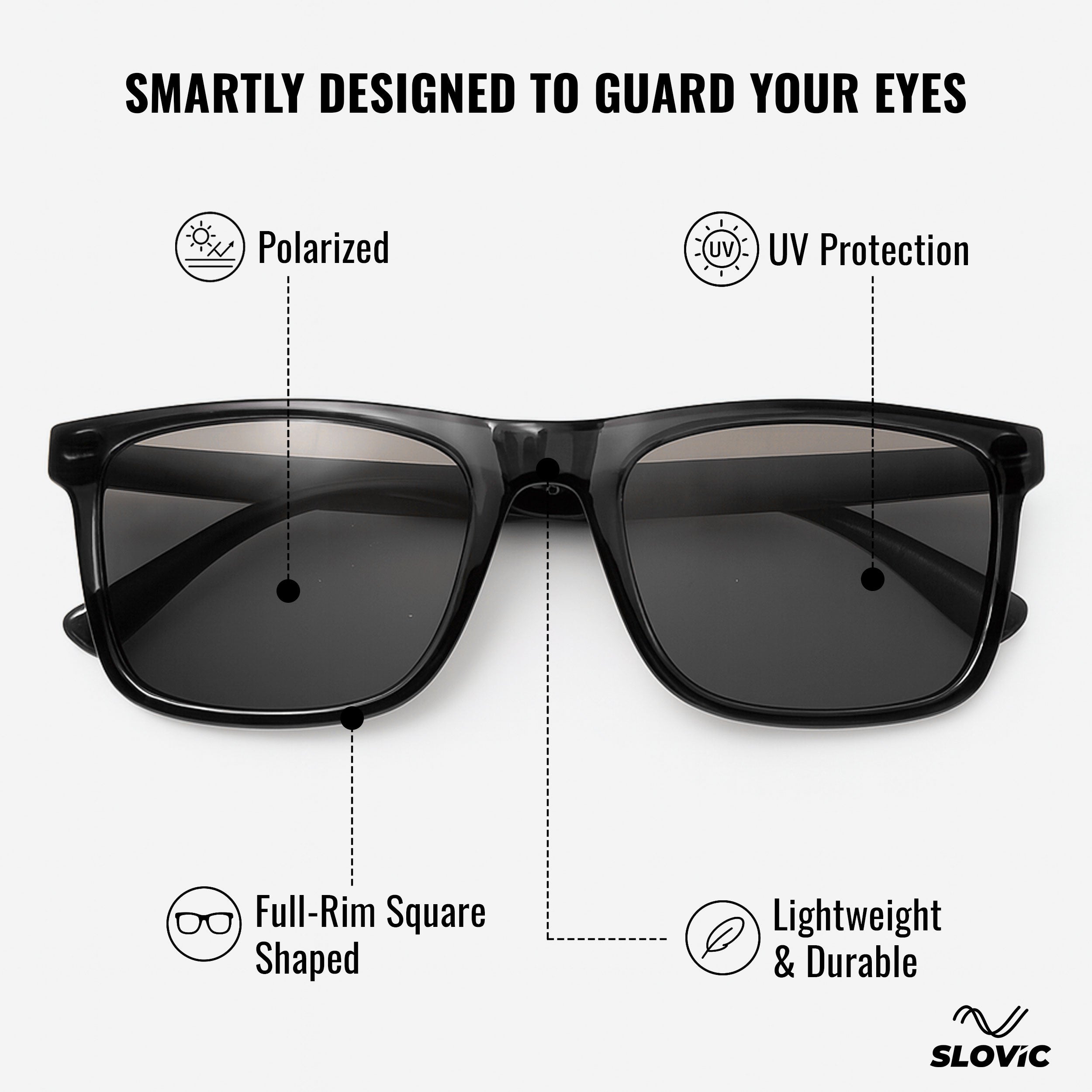 Sunglasses for Men- Black