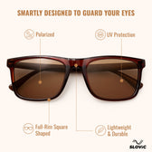 Sunglasses for Men-Brown