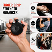 25-45 Kg Adjustable Hand Gripper | Grip Strengthener for Wrist, Fingers & Forearm