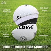 Professional Football with Air Pump [Size-5]