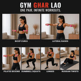 1 kg Neoprene Dumbbell Set (Pair)