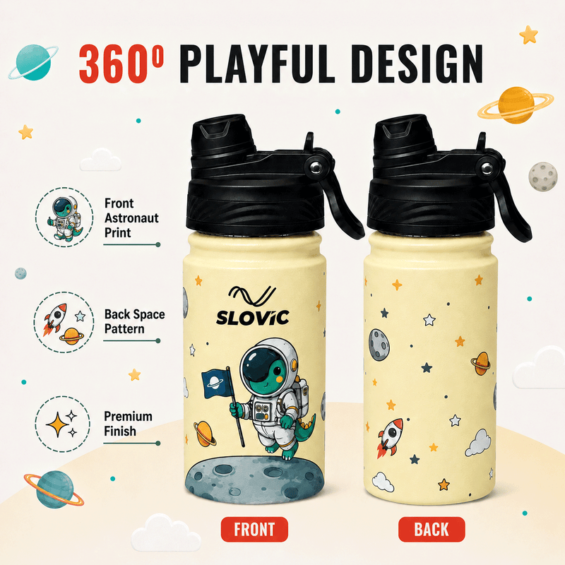 Slovic Insulated Astronaut Bottle  450ml