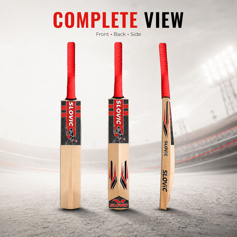 Full Size Wooden Cricket Bat -Size 8
