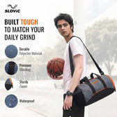 22L Duffle Gym Bag with Adjustable Strap, Separate Shoe Compartment & 1 Mesh Pocket | Ideal for Gym & Travel Use