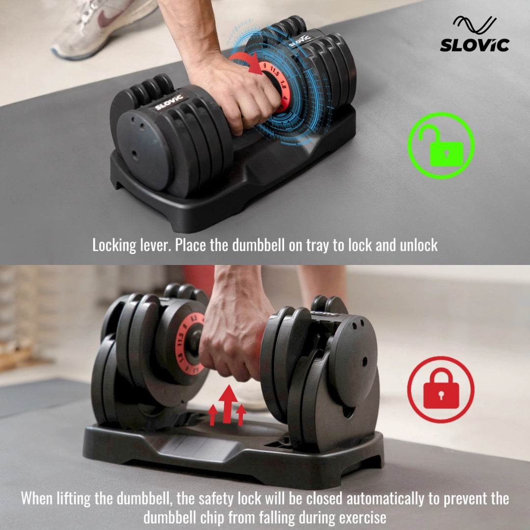 Single Adjustable Dumbbell- 11.5kg
