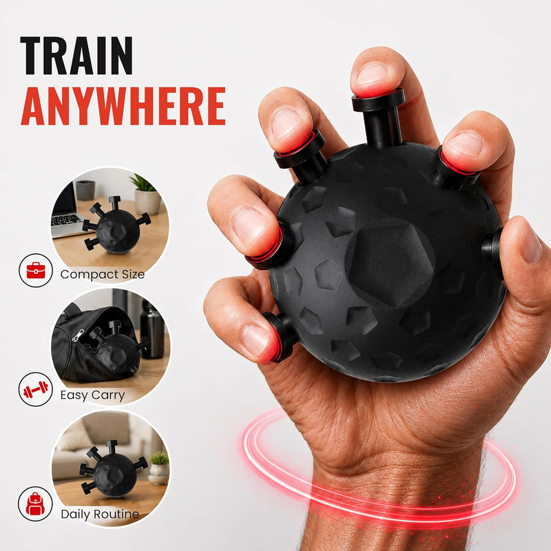 25-45 Kg Adjustable Hand Gripper | Grip Strengthener for Wrist, Fingers & Forearm