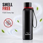 Insulated Water Bottle - 750ml, 24-Hour Temp - Black