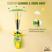 Foldable Kick Scooter – 3-Wheel, Adjustable & BIS Approved