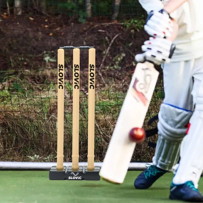 Slovic Cricket Stumps Set