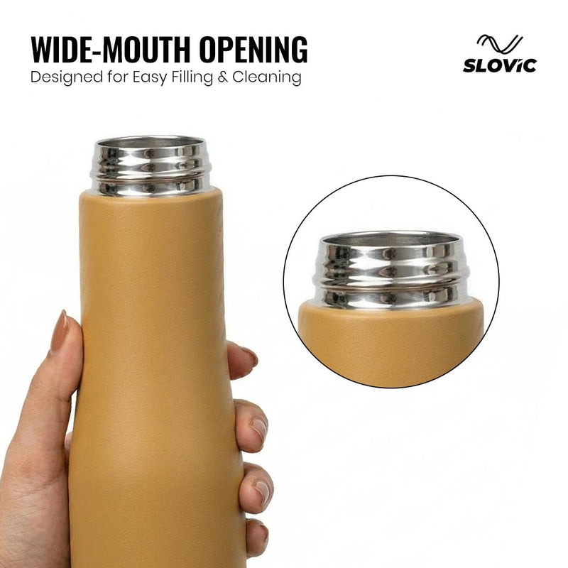Sandstone Steel Bottle Leak Proof | 1 Litre