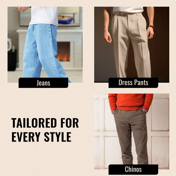 SLOVIC Leather Belt for Mens