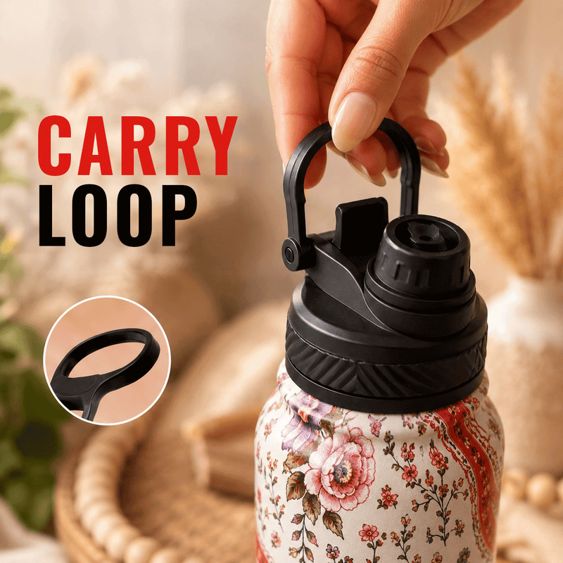 Slovic Insulated Boho Bloom -UV Print-| 1L