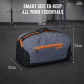 Duffle, Spacious, Lightweight & Durable Bag for Gym & Travel Bag for Men & Women- 33L