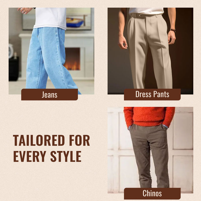 SLOVIC Leather Belt for Mens