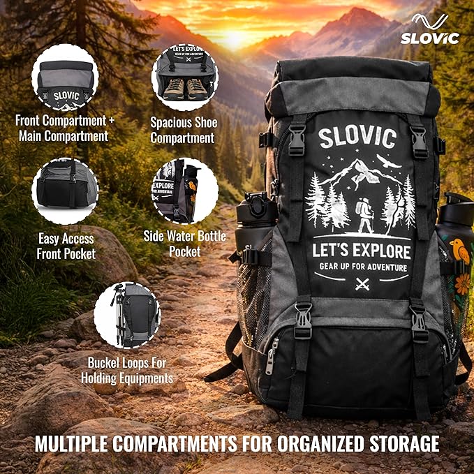 55 LTR Rucksack Backpack Travel Bag