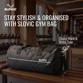 Duffle Gym Bag - 17L - Black & White