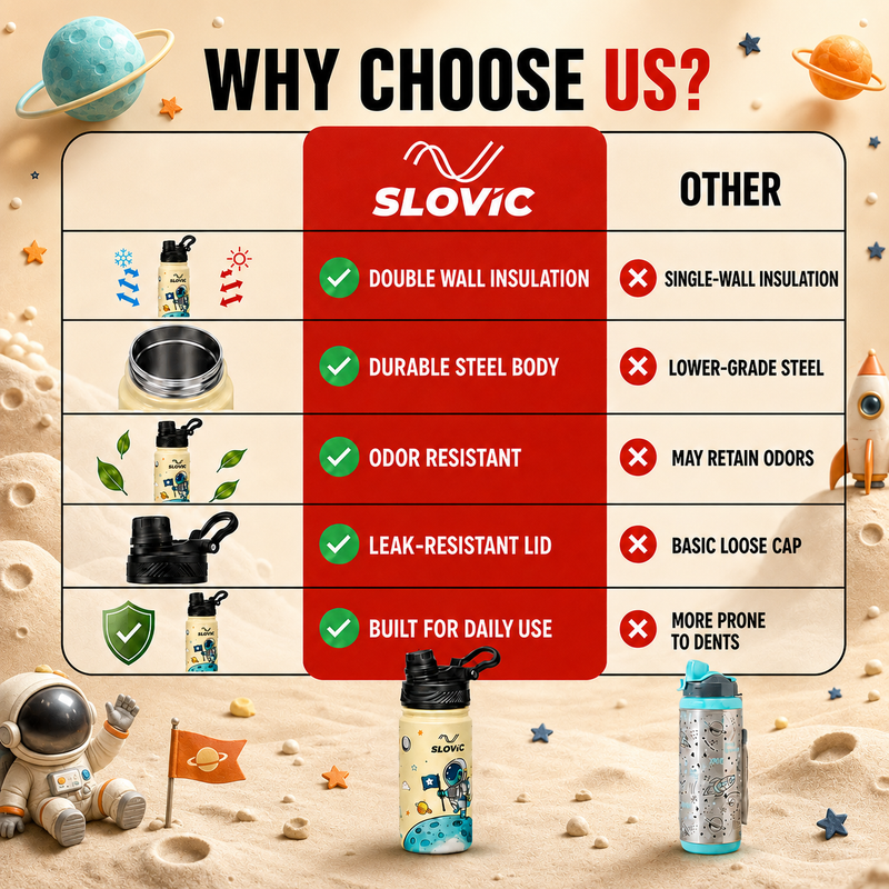 Insulated Astronaut Water Bottle  450ml