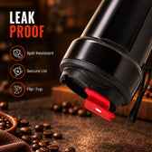 Heat Lock Coffee Tumbler 400ml - Black - Travel Mug