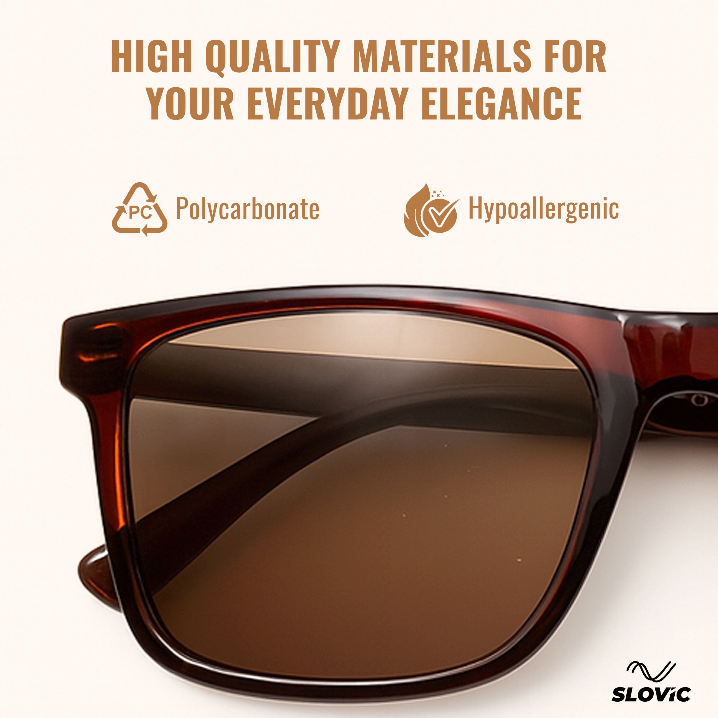 Sunglasses for Men-Brown