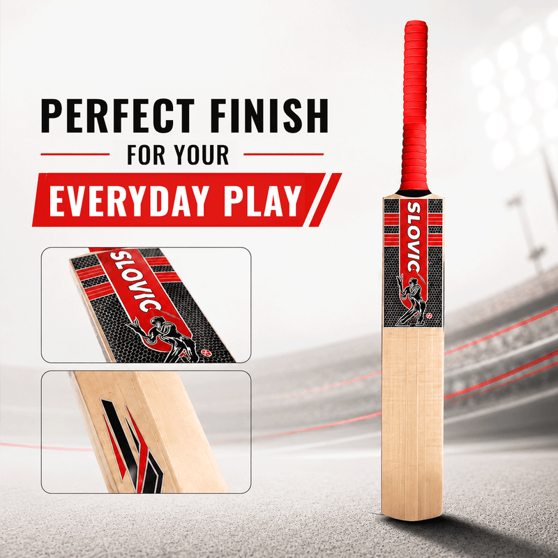 Full Size Wooden Cricket Bat -Size 8