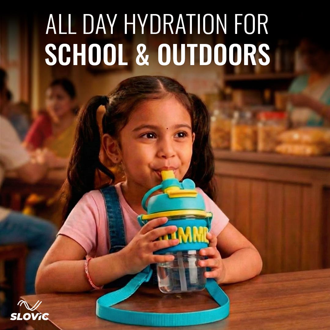 500ml Sipper Bottle | Leakproof | Carry Strap