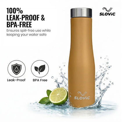 Sandstone Steel Bottle Leak Proof | 1 Litre