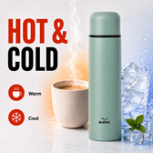 Phantom Bottle 1L - Insulated Stainless Steel Water Bottle - Mint Green - Gym, Sports & Travel