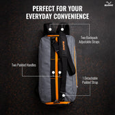 Duffle, Spacious, Lightweight & Durable Bag for Gym & Travel Bag for Men & Women- 33L