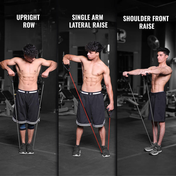 SLOVIC Resistance Tubes | Heavy-Duty Natural Latex | Set Of 5